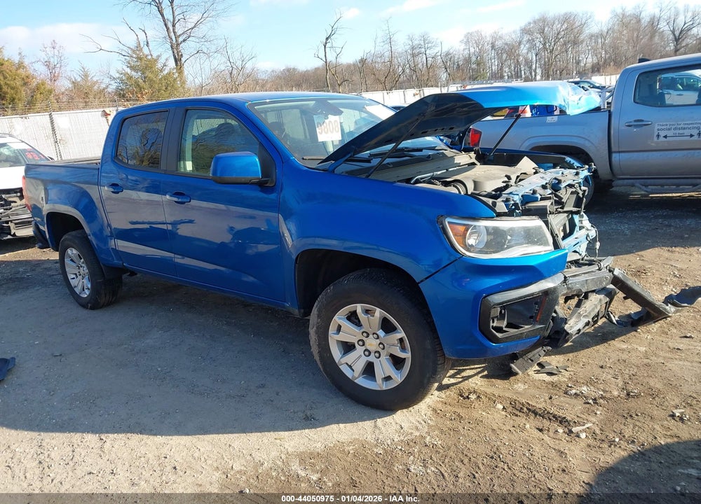 2021 CHEVROLET COLORADO 4WD  SHORT BOX LT VIN: 1GCGTCEN1M1132437
