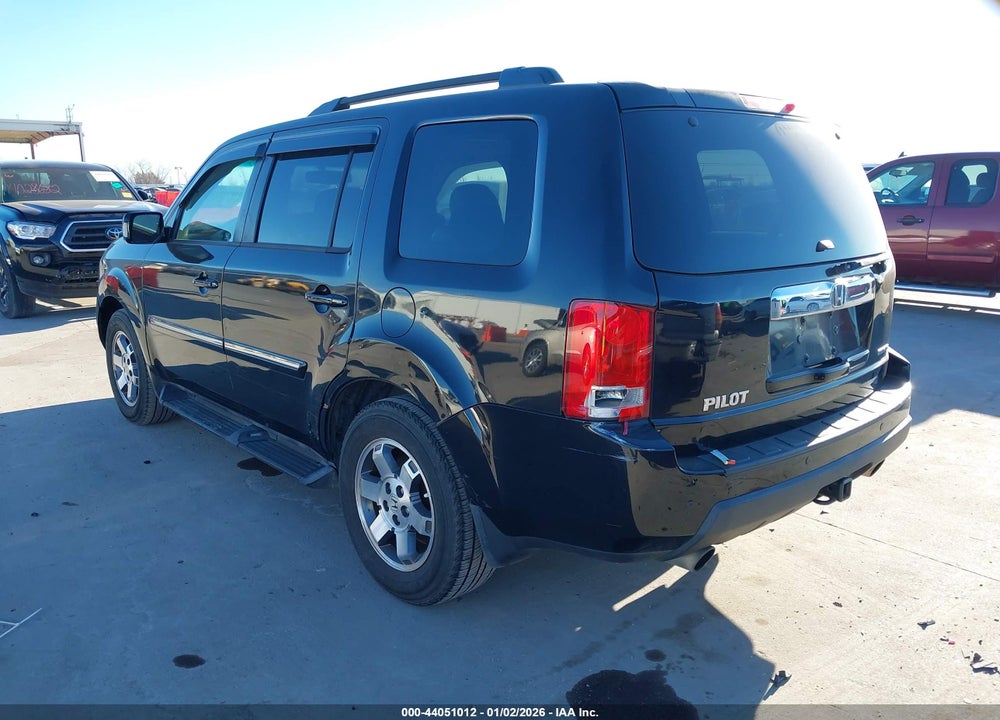 2009 HONDA PILOT TOURING VIN: 5FNYF38879B008110