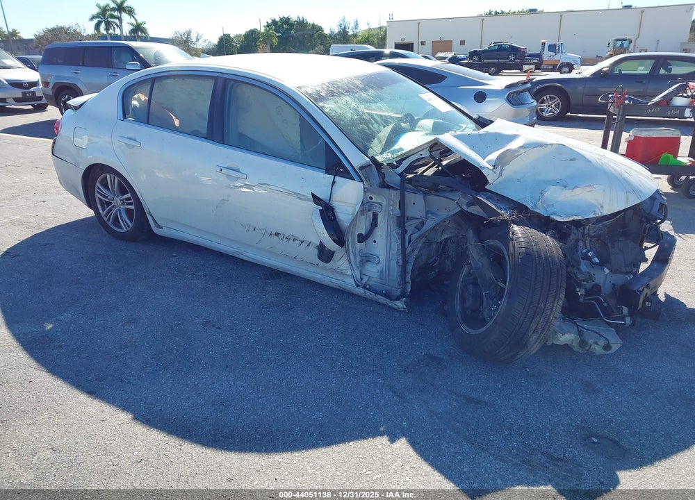 2011 INFINITI G25 JOURNEY VIN: JN1DV6AP7BM603379