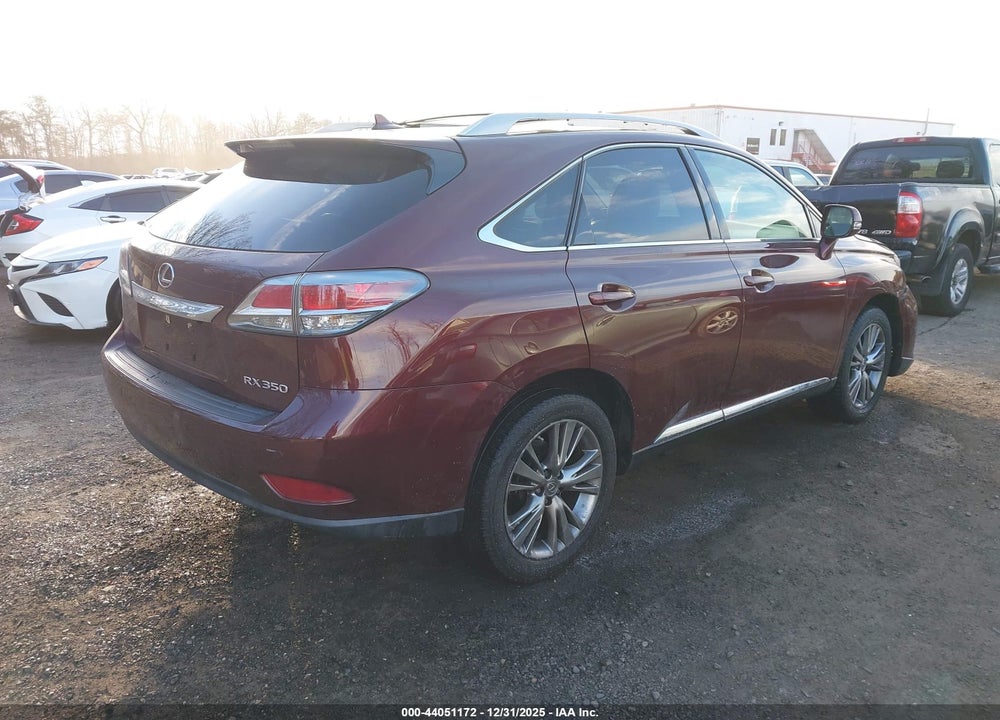 2013 LEXUS RX 350 VIN: 2T2ZK1BA2DC115865