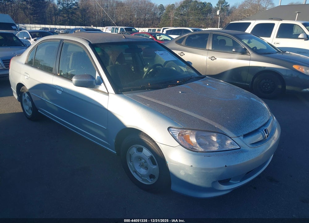 2005 HONDA CIVIC HYBRID VIN: JHMES966X5S015731