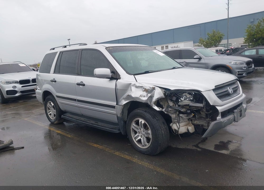 2005 HONDA PILOT EX-L VIN: 2HKYF18615H505748