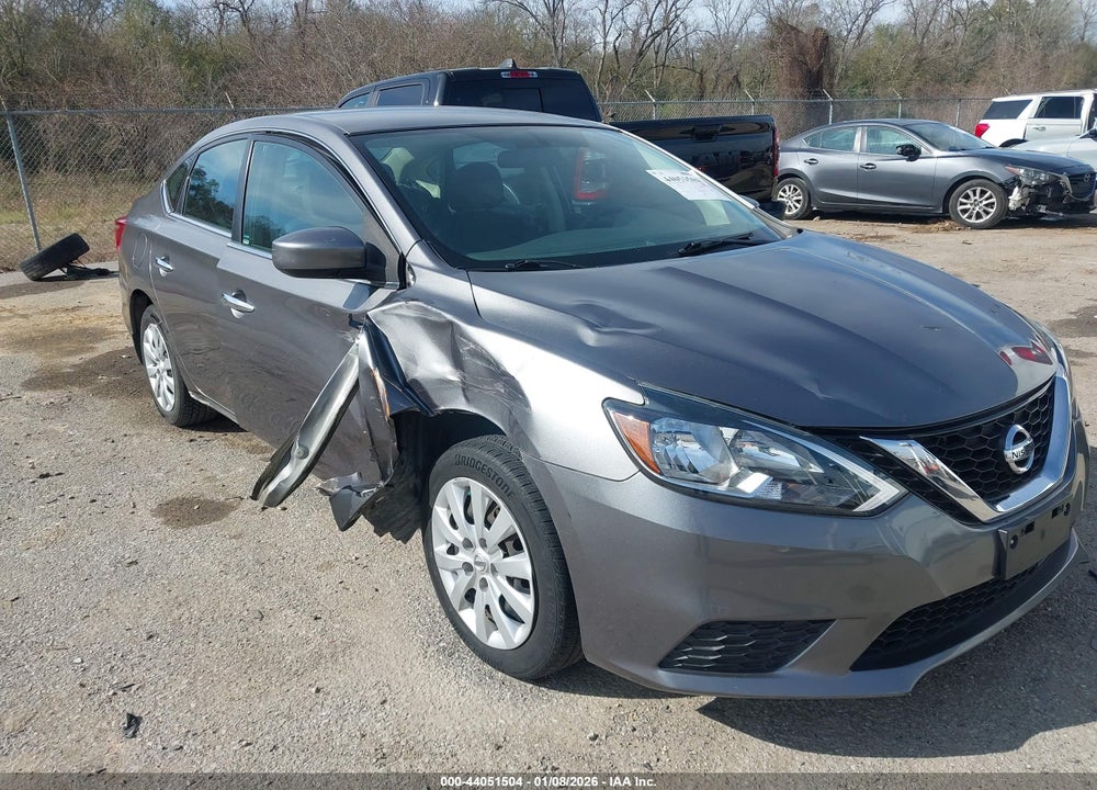 2019 NISSAN SENTRA S VIN: 3N1AB7AP0KY394727