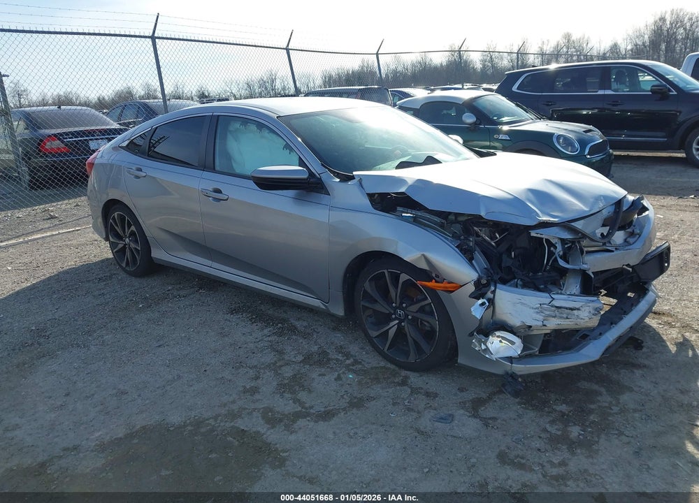 2021 HONDA CIVIC SPORT VIN: 2HGFC2F82MH520309