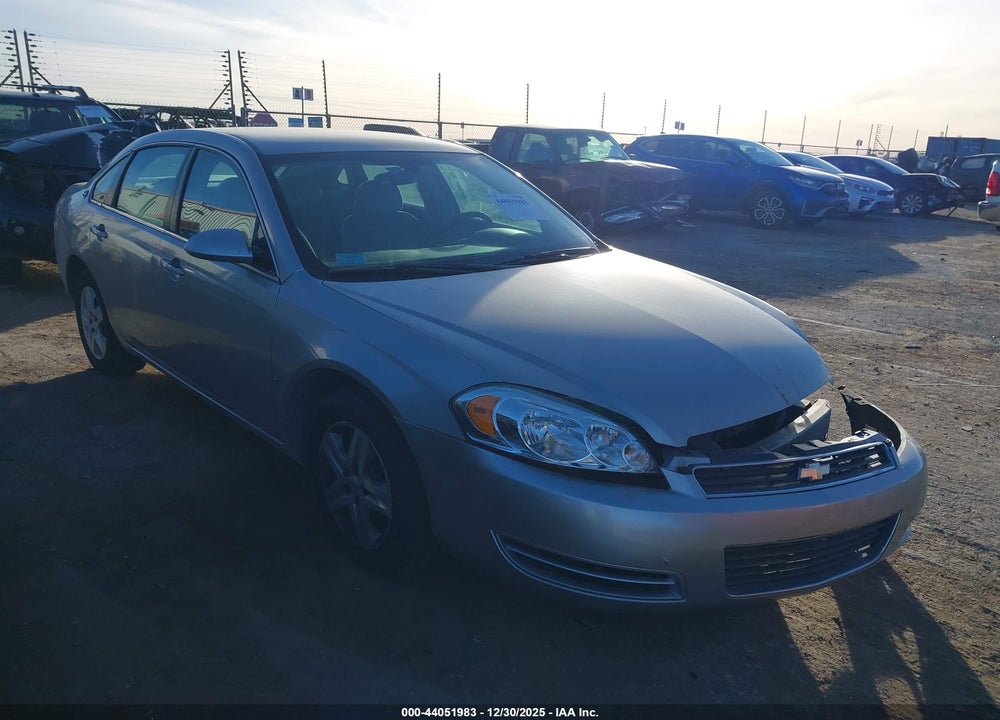 2008 CHEVROLET IMPALA LS VIN: 2G1WB55KX89143950