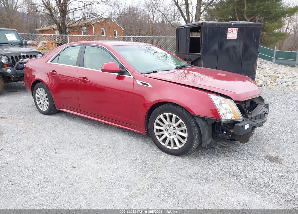 2013 CADILLAC CTS LUXURY VIN: 1G6DG5E54D0118317
