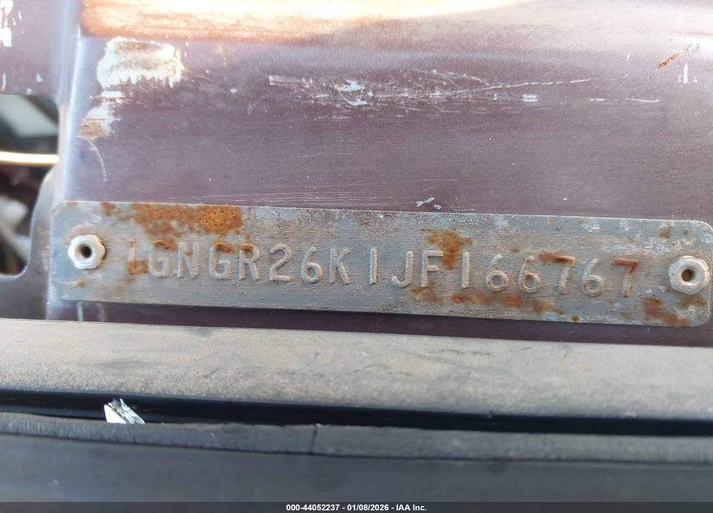 1988 CHEVROLET SUBURBAN R20 VIN: 1GNGR26K1JF166767