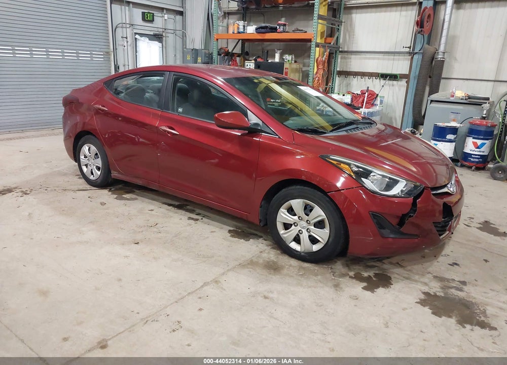 2016 HYUNDAI ELANTRA SE VIN: 5NPDH4AEXGH673127