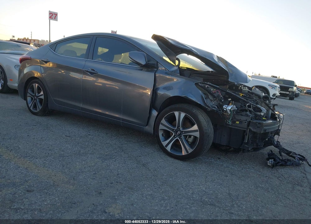 2016 HYUNDAI ELANTRA SPORT VIN: KMHDH4AH2GU650307