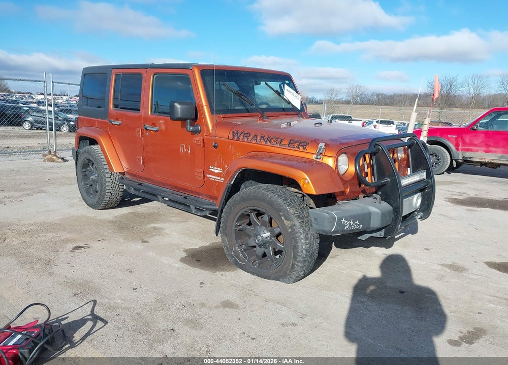 2010 JEEP WRANGLER UNLIMITED SAHARA VIN: 1J4BA5H16AL215814