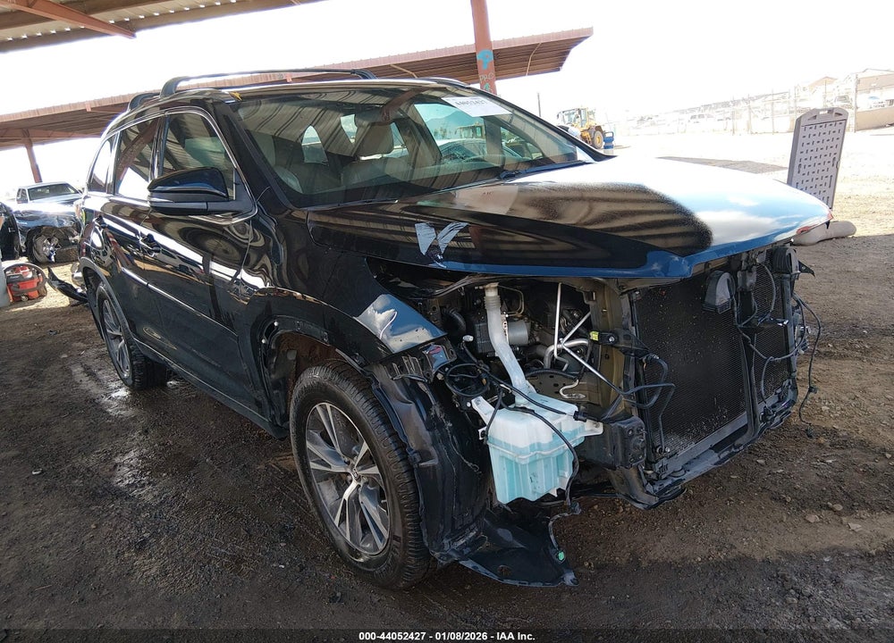 2016 TOYOTA HIGHLANDER XLE V6 VIN: 5TDJKRFH4GS502114