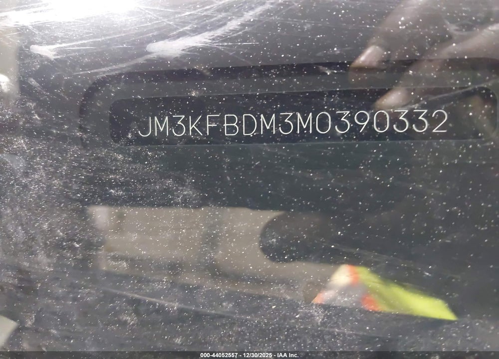 2021 MAZDA CX-5 GRAND TOURING VIN: JM3KFBDM3M0390332
