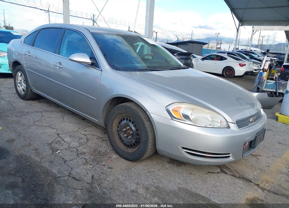 2008 CHEVROLET IMPALA LS VIN: 2G1WB58K789198142
