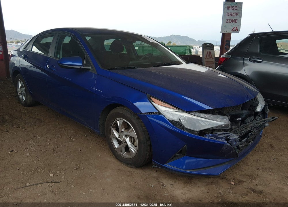 2021 HYUNDAI ELANTRA SE VIN: KMHLL4AG7MU128091
