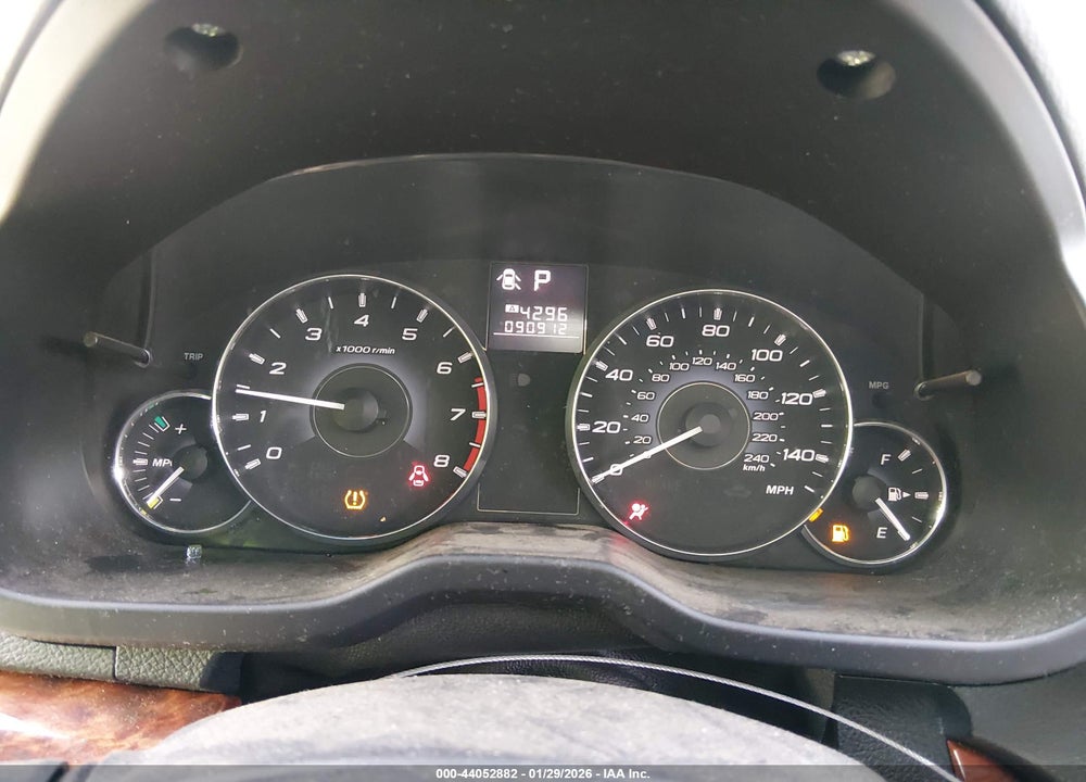 2011 SUBARU OUTBACK 2.5I LIMITED VIN: 4S4BRBKC5B3443680