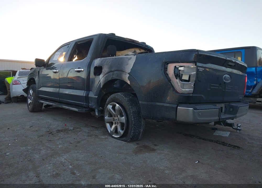 2022 FORD F-150 LARIAT VIN: 1FTFW1E82NKD92827