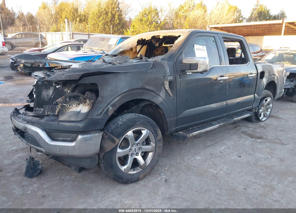 2022 FORD F-150 LARIAT VIN: 1FTFW1E82NKD92827