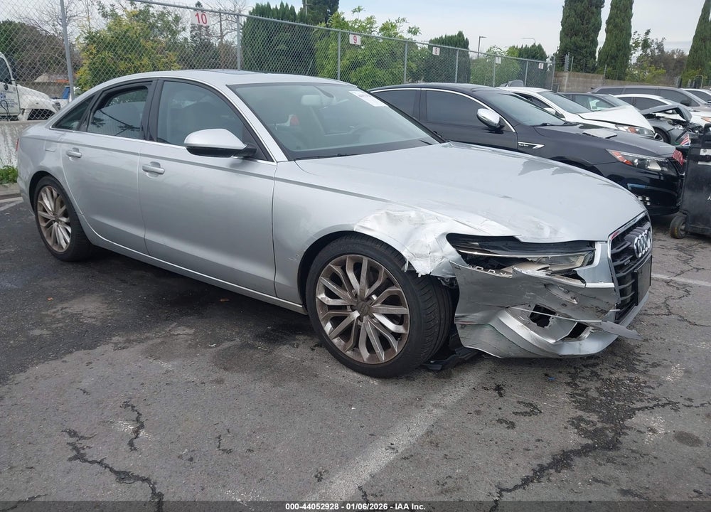 2013 AUDI A6 2.0T PREMIUM VIN: WAUGFAFC9DN059977