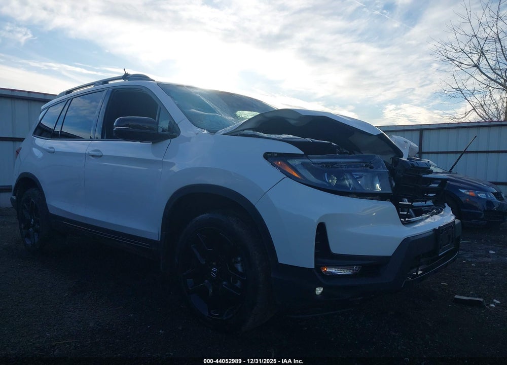 2024 HONDA PASSPORT AWD BLACK VIN: 5FNYF8H80RB000072