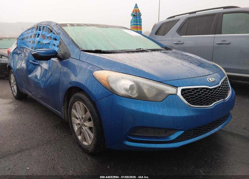 2014 KIA FORTE LX VIN: KNAFX4A69E5078347
