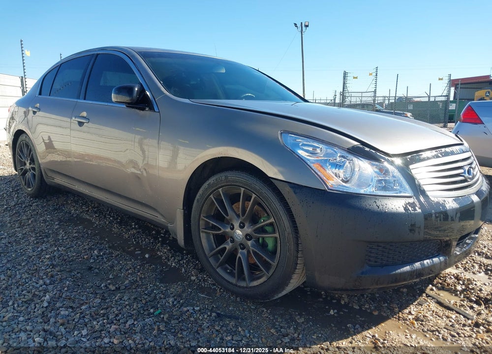 2007 INFINITI G35 JOURNEY VIN: JNKBV61E07M712971
