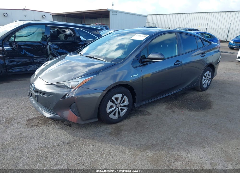 2016 TOYOTA PRIUS THREE VIN: JTDKARFUXG3023329