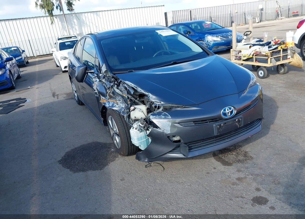 2016 TOYOTA PRIUS THREE VIN: JTDKARFUXG3023329