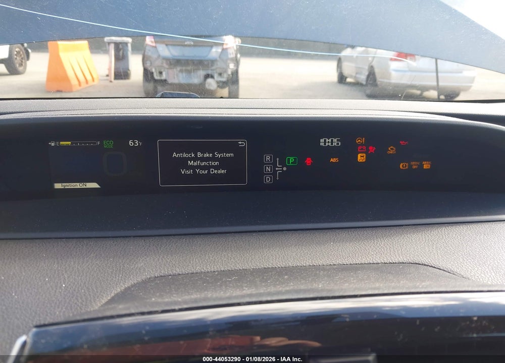 2016 TOYOTA PRIUS THREE VIN: JTDKARFUXG3023329