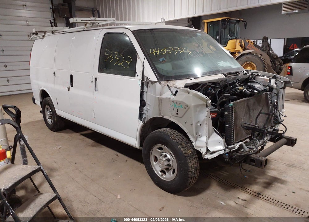 2019 CHEVROLET EXPRESS 2500 WORK VAN VIN: 1GCWGAFGXK1314333