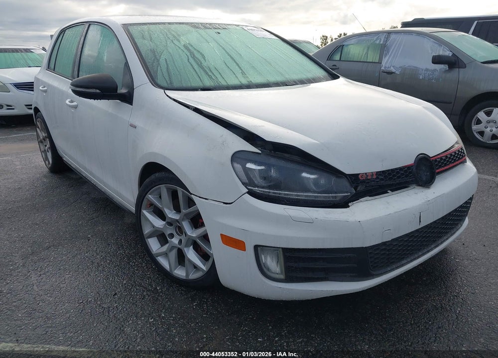 2012 VOLKSWAGEN GTI 4-DOOR VIN: WVWHD7AJ9CW228569