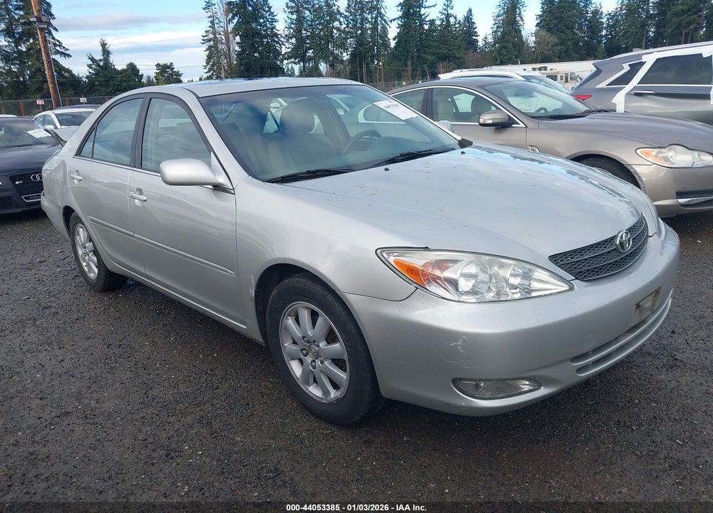 2003 TOYOTA CAMRY XLE VIN: JTDBE32KX30150499