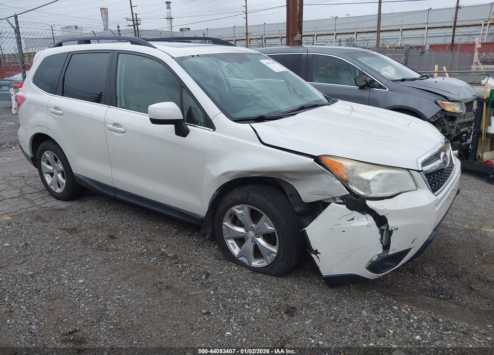 2014 SUBARU FORESTER 2.5I LIMITED VIN: JF2SJAHC8EH451360