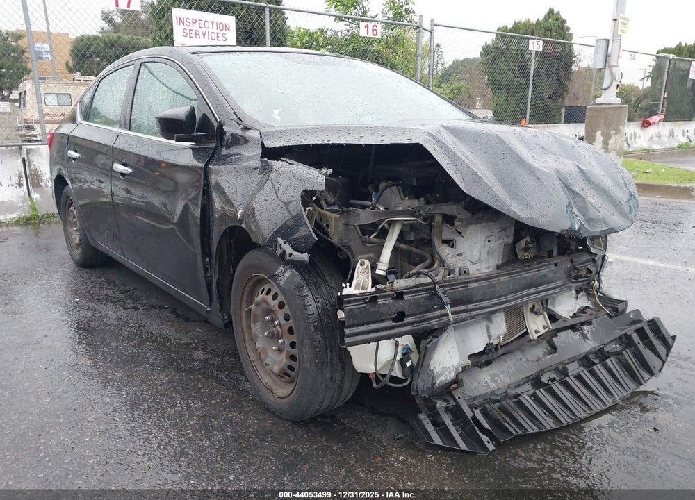 2016 NISSAN SENTRA S VIN: 3N1AB7APXGY247029