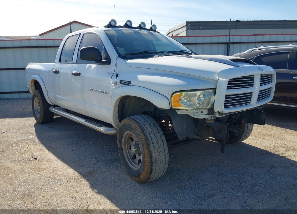2003 DODGE RAM 2500 ST/SLT VIN: 3D7KU28D53G706029