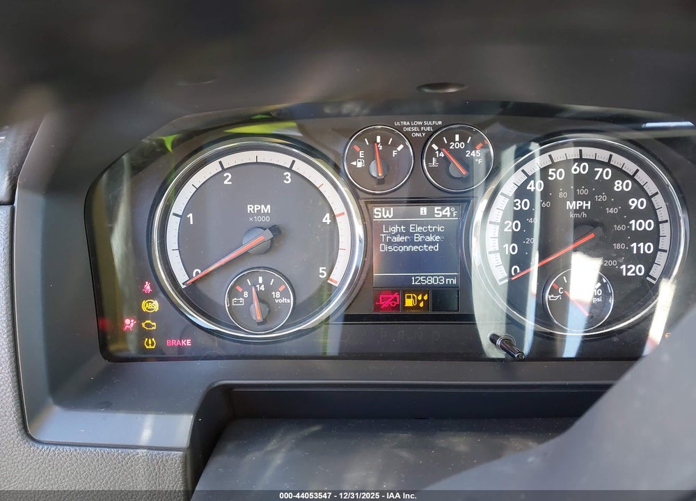 2012 RAM 2500 LAIE VIN: 3C6UD5FL6CG239483