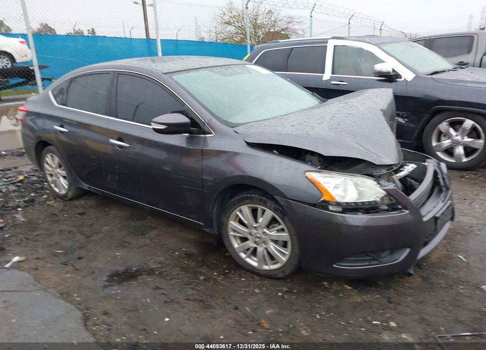 2014 NISSAN SENTRA SL VIN: 3N1AB7AP0EY223755
