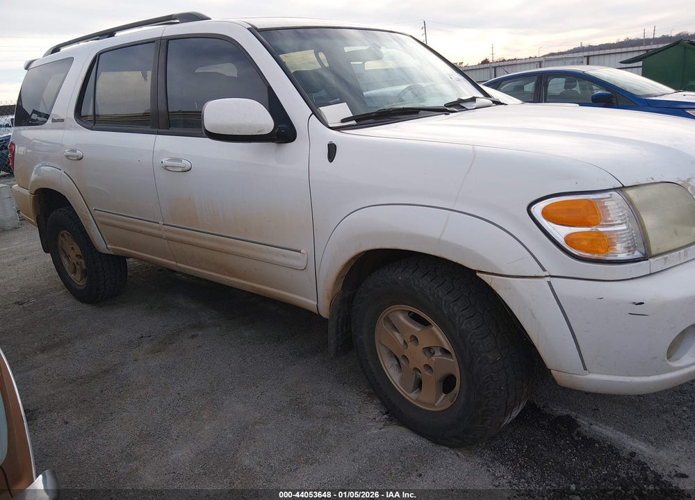 2002 TOYOTA SEQUOIA LIMITED V8 VIN: 5TDBT48A02S076144