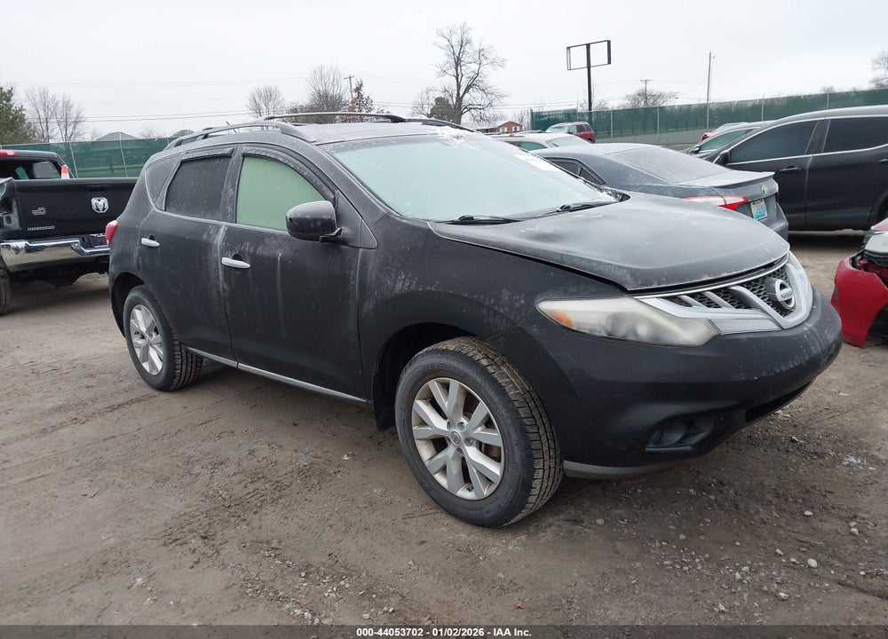 2012 NISSAN MURANO SV VIN: JN8AZ1MW6CW231845
