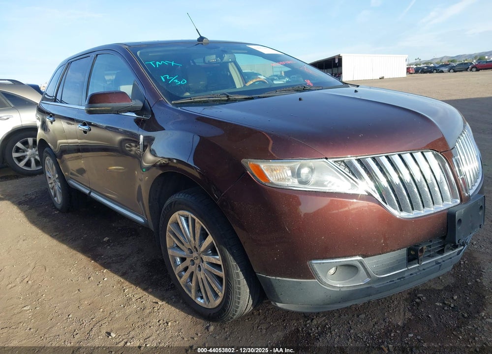 2012 LINCOLN MKX VIN: 2LMDJ8JK2CBL19092
