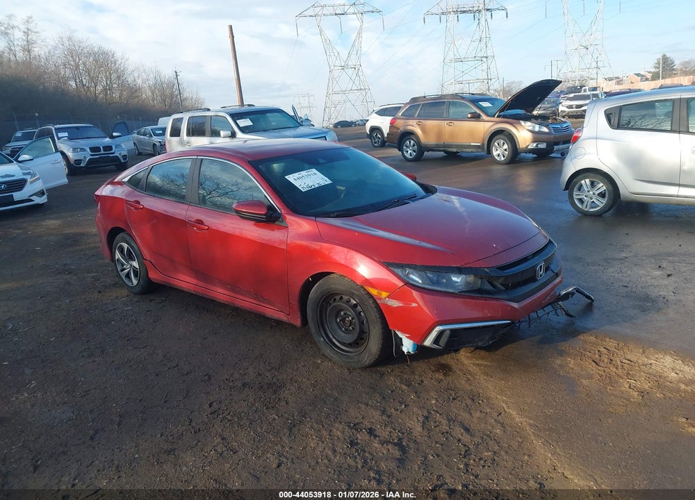 2019 HONDA CIVIC LX VIN: 19XFC2F64KE213035