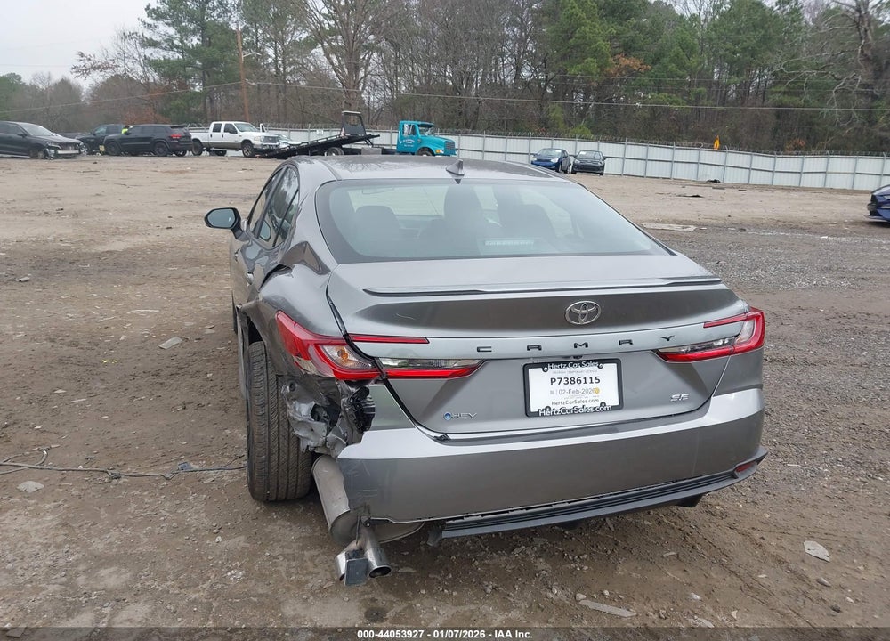 2025 TOYOTA CAMRY SE VIN: 4T1DAACK9SU602498