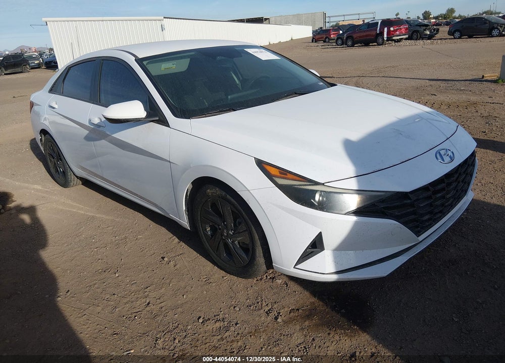 2021 HYUNDAI ELANTRA HYBRID BLUE VIN: KMHLM4AJ1MU005394