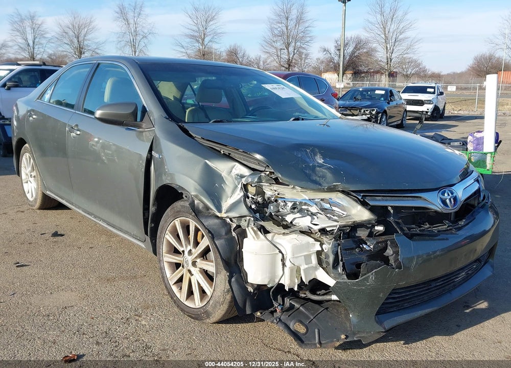 2014 TOYOTA CAMRY HYBRID XLE VIN: 4T1BD1FK9EU102081