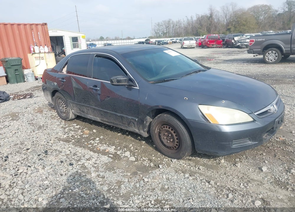 2007 HONDA ACCORD 2.4 LX VIN: 1HGCM56497A052158