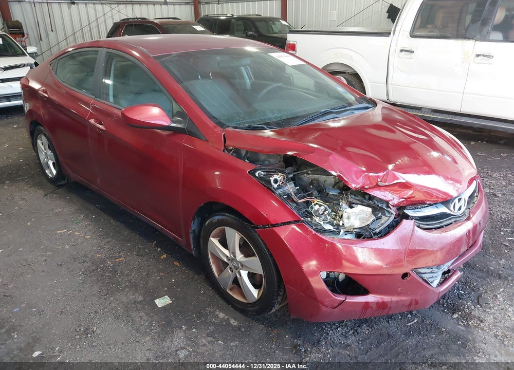 2013 HYUNDAI ELANTRA GLS VIN: 5NPDH4AE8DH453416
