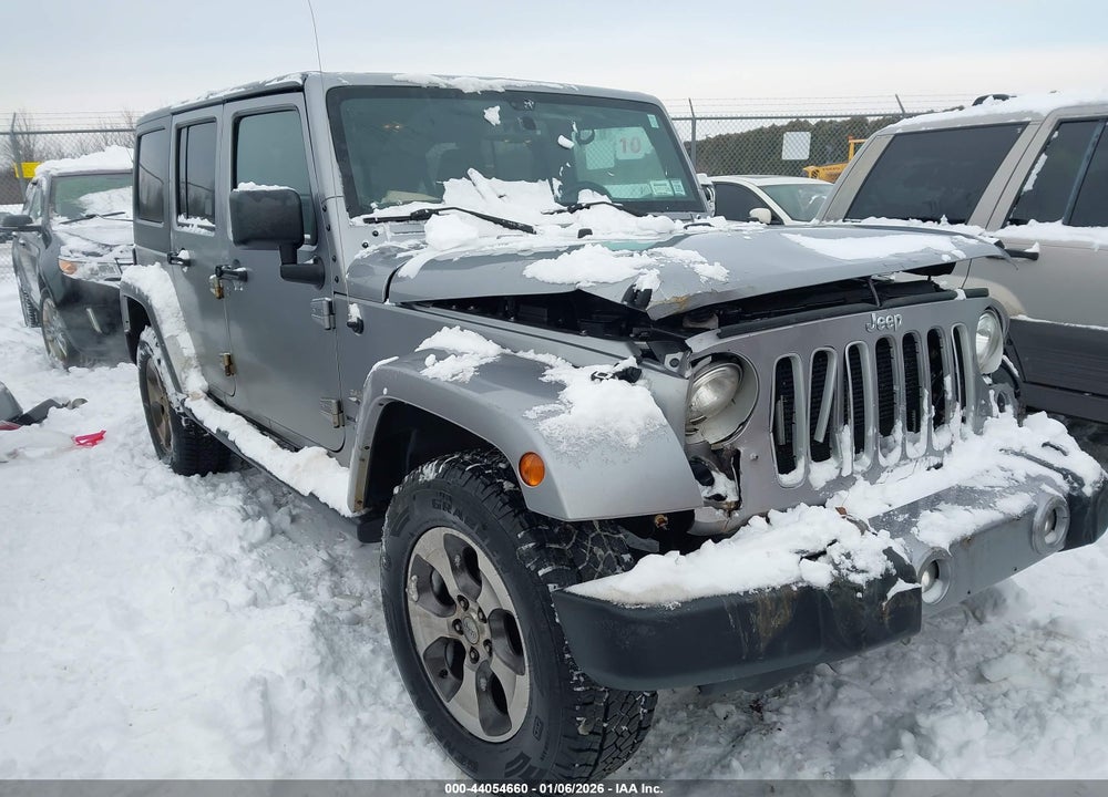 2018 JEEP WRANGLER JK UNLIMITED SAHARA 4X4 VIN: 1C4BJWEGXJL937680