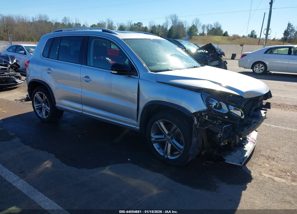 2017 VOLKSWAGEN TIGUAN 2.0T SPORT VIN: WVGUV7AX5HW509285