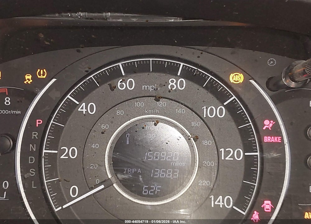 2015 HONDA CR-V EX-L VIN: 5J6RM4H76FL120052
