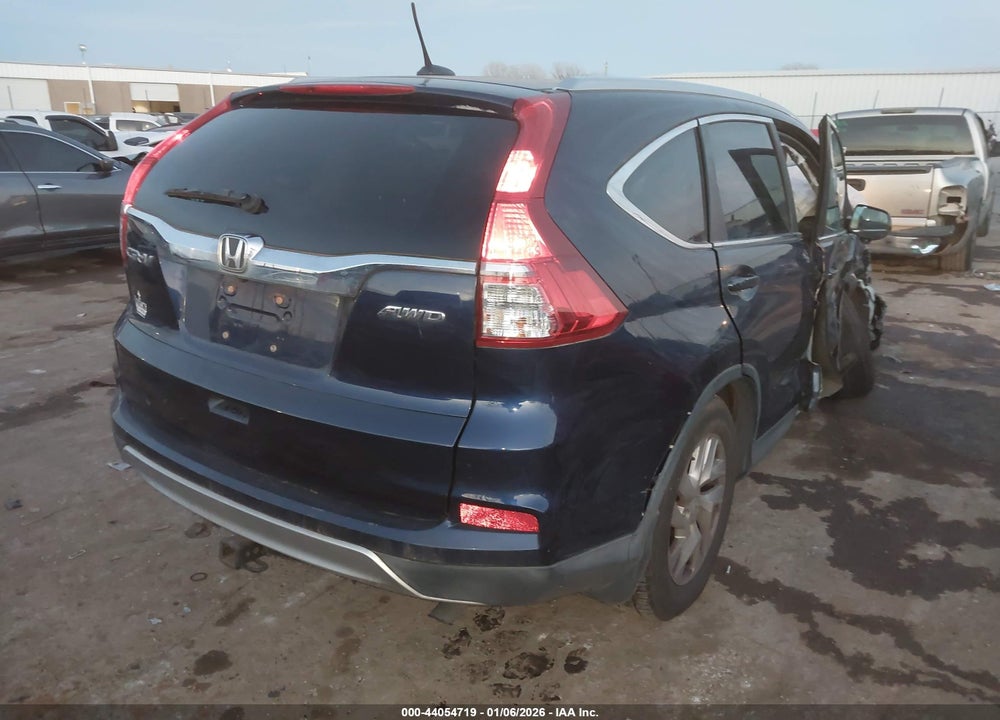 2015 HONDA CR-V EX-L VIN: 5J6RM4H76FL120052