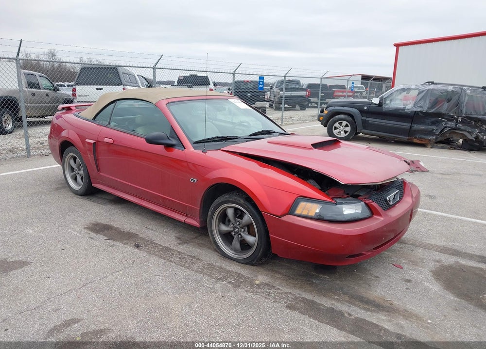2001 FORD MUSTANG GT VIN: 1FAFP45X71F205208